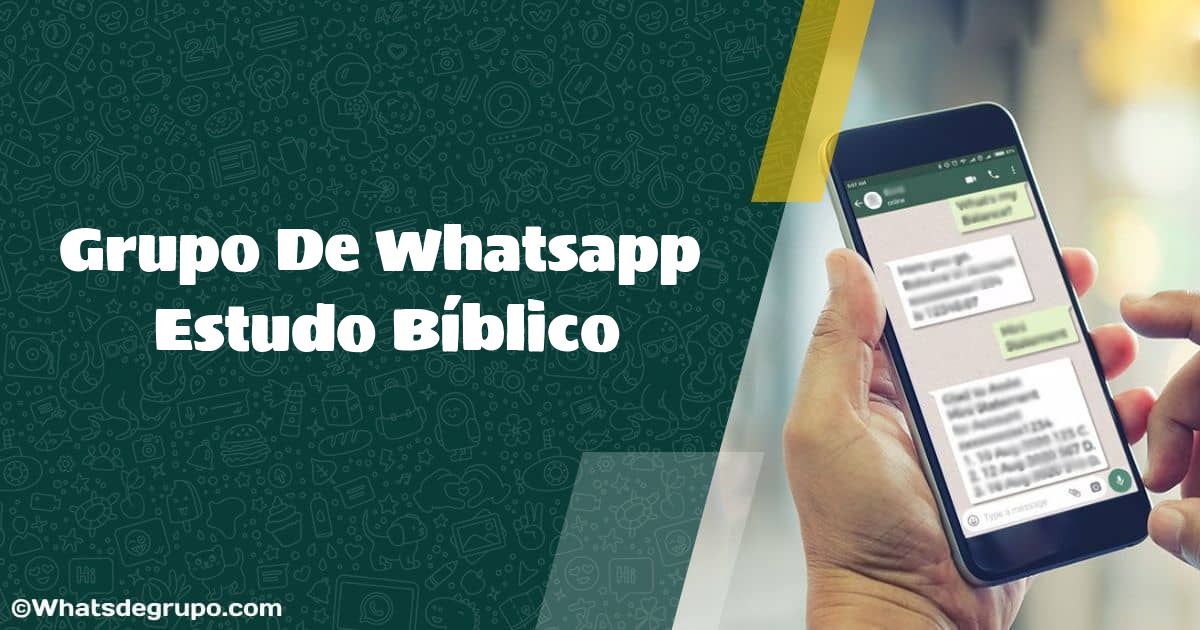 Grupo De Whatsapp Estudo Bíblico